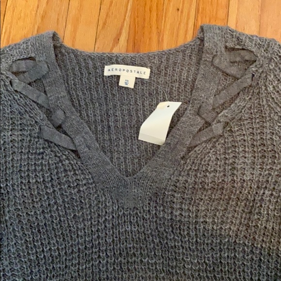 Gray Aeropostale Sweater - Picture 2 of 4